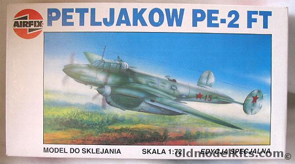 Airfix 1/72 Petljakow PE-2 FT plastic model kit